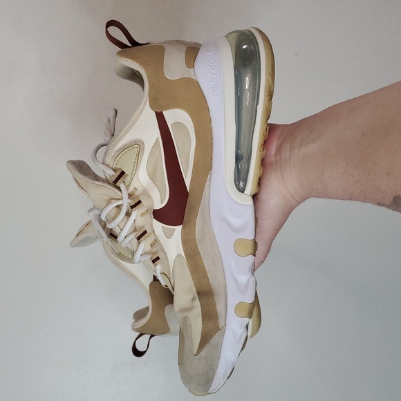 Nike Air Max 270 React Equestrian Mens Sneakers Size 11 - Picture 4 of 12